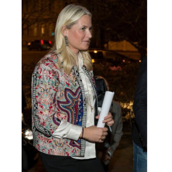 Zara Rare Limited Edition Fully Embroidered Jacket - Picture 14 of 16